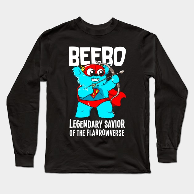 Super Beebo Long Sleeve T-Shirt by wloem